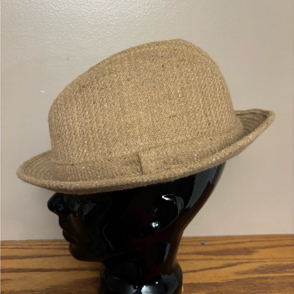 Stylish Vintage Tan Stetson Fedora Hat - Picture 1 of 9
